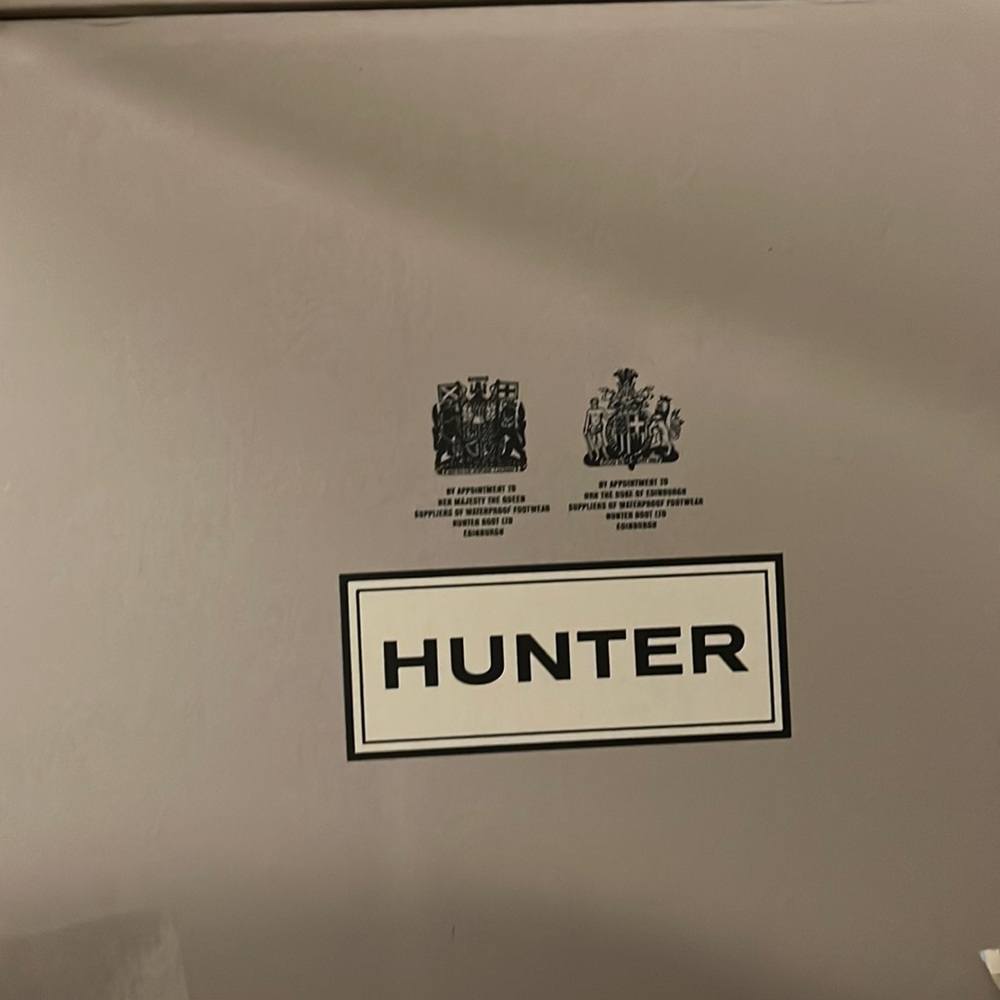 Brand new hunter boots never used